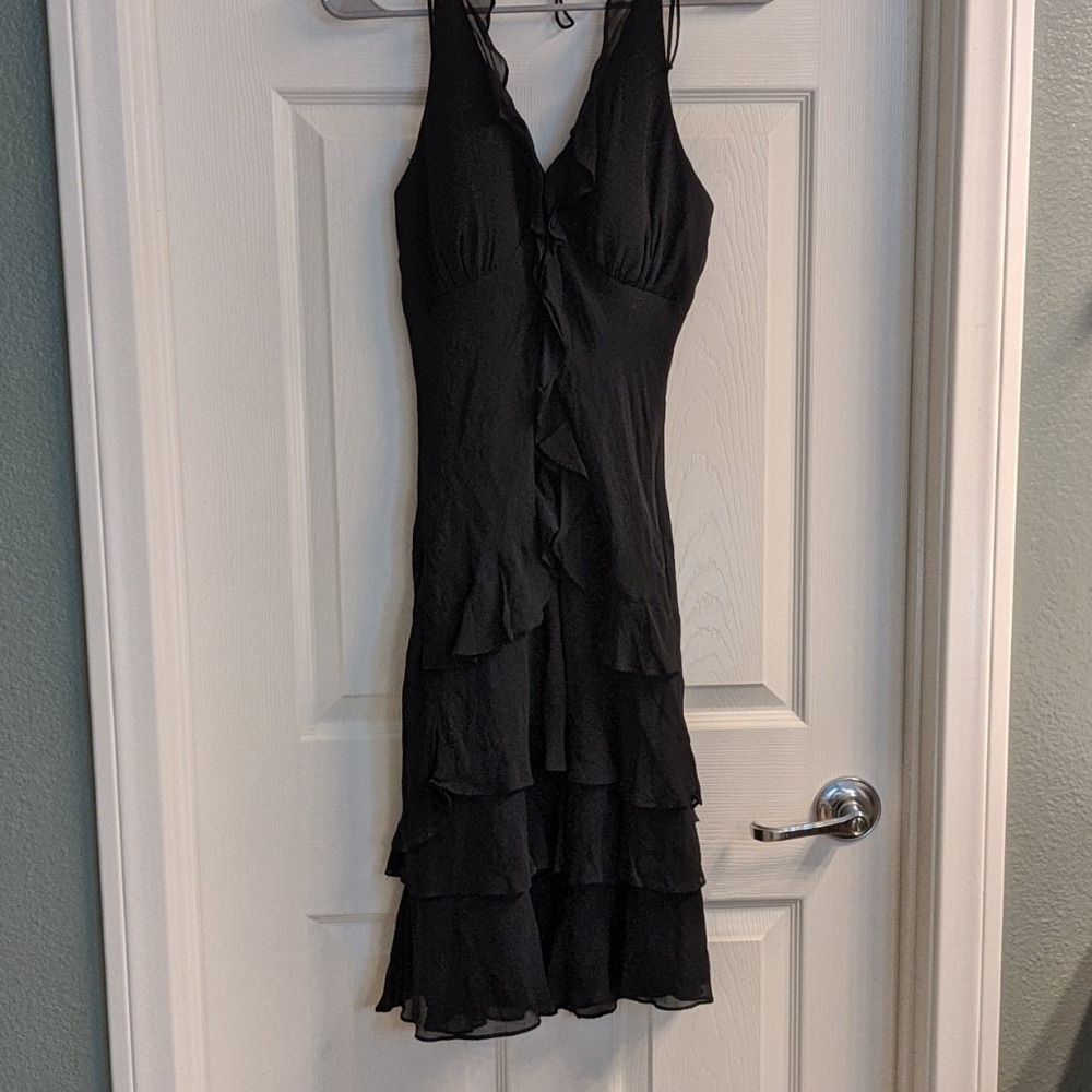 Beautiful black cocktail dress